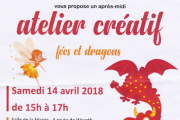 Atelier créatif. Fées et dragons